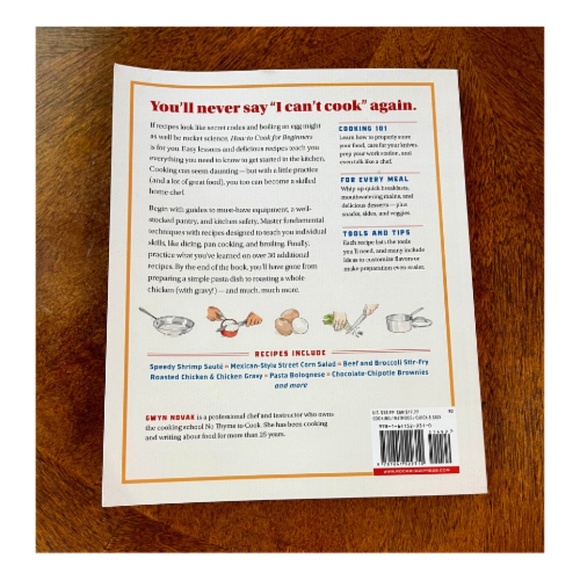 How to Cook For Beginners by Gwen Novak - Picture 3 of 3